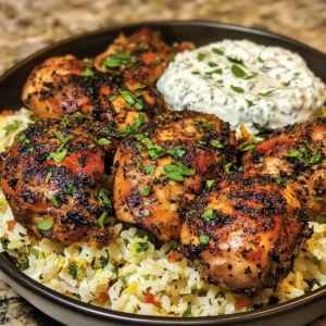 Za'atar Chicken and Rice
