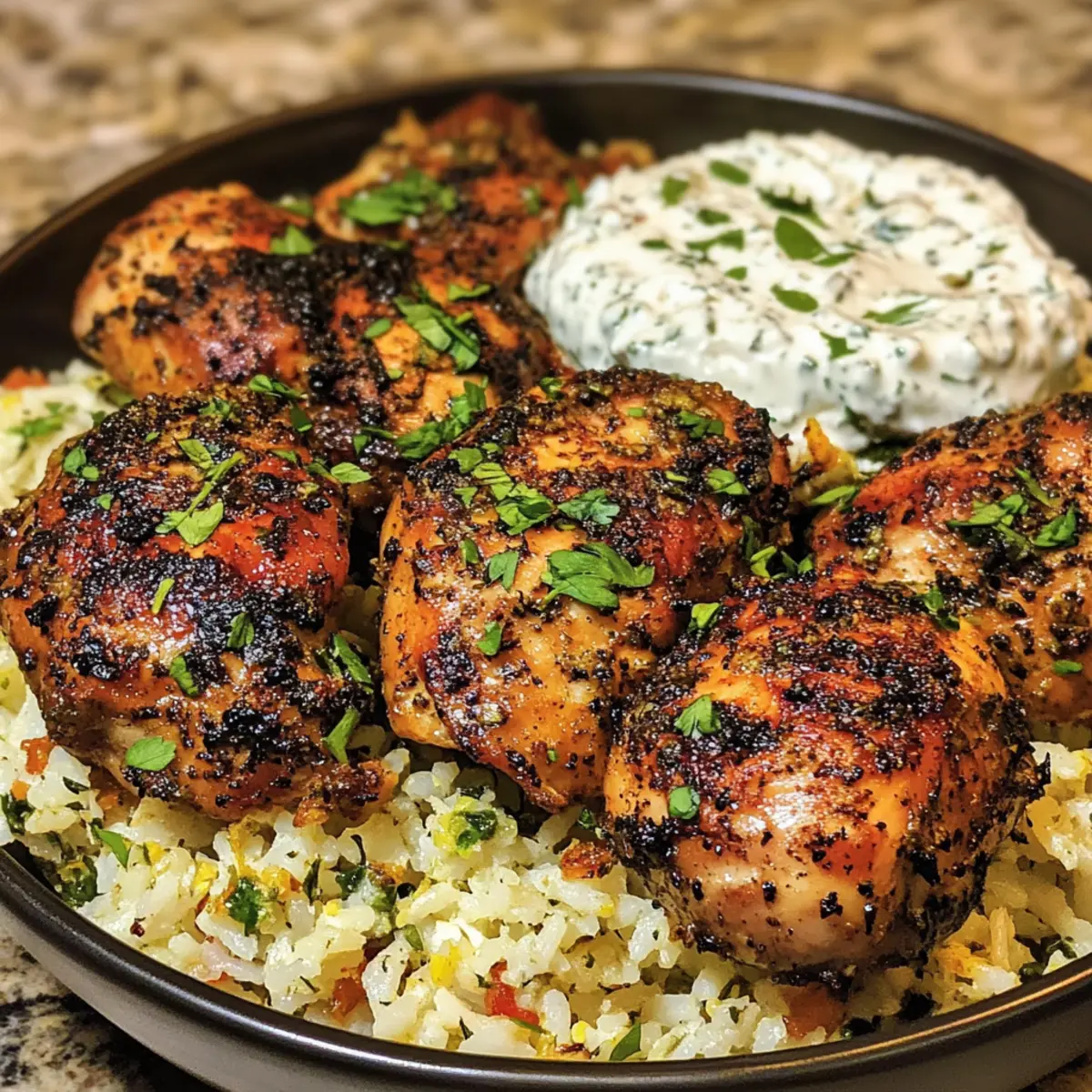 Za'atar Chicken and Rice