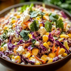 Mexican Street Corn Coleslaw