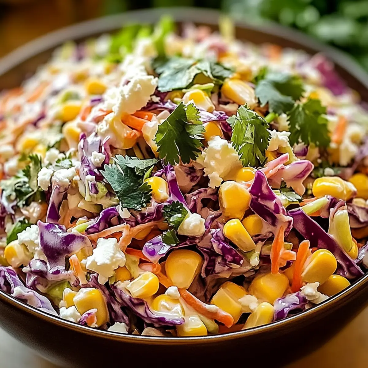 Mexican Street Corn Coleslaw