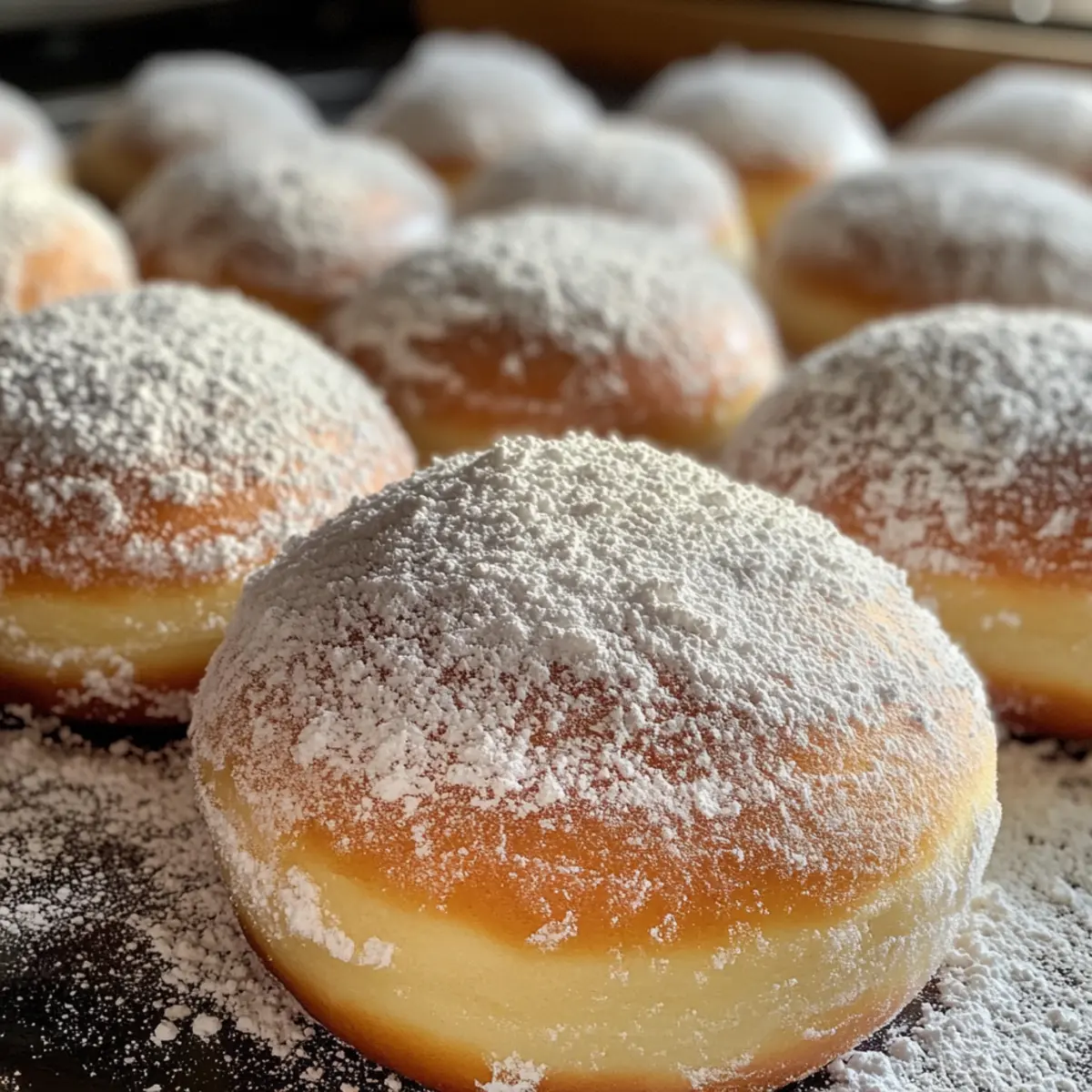 Snowball Donuts
