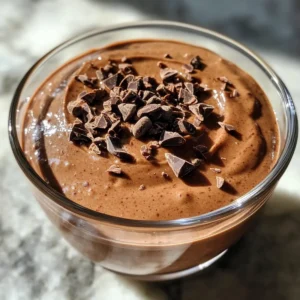 Vegan Chocolate Mousse with Aquafaba