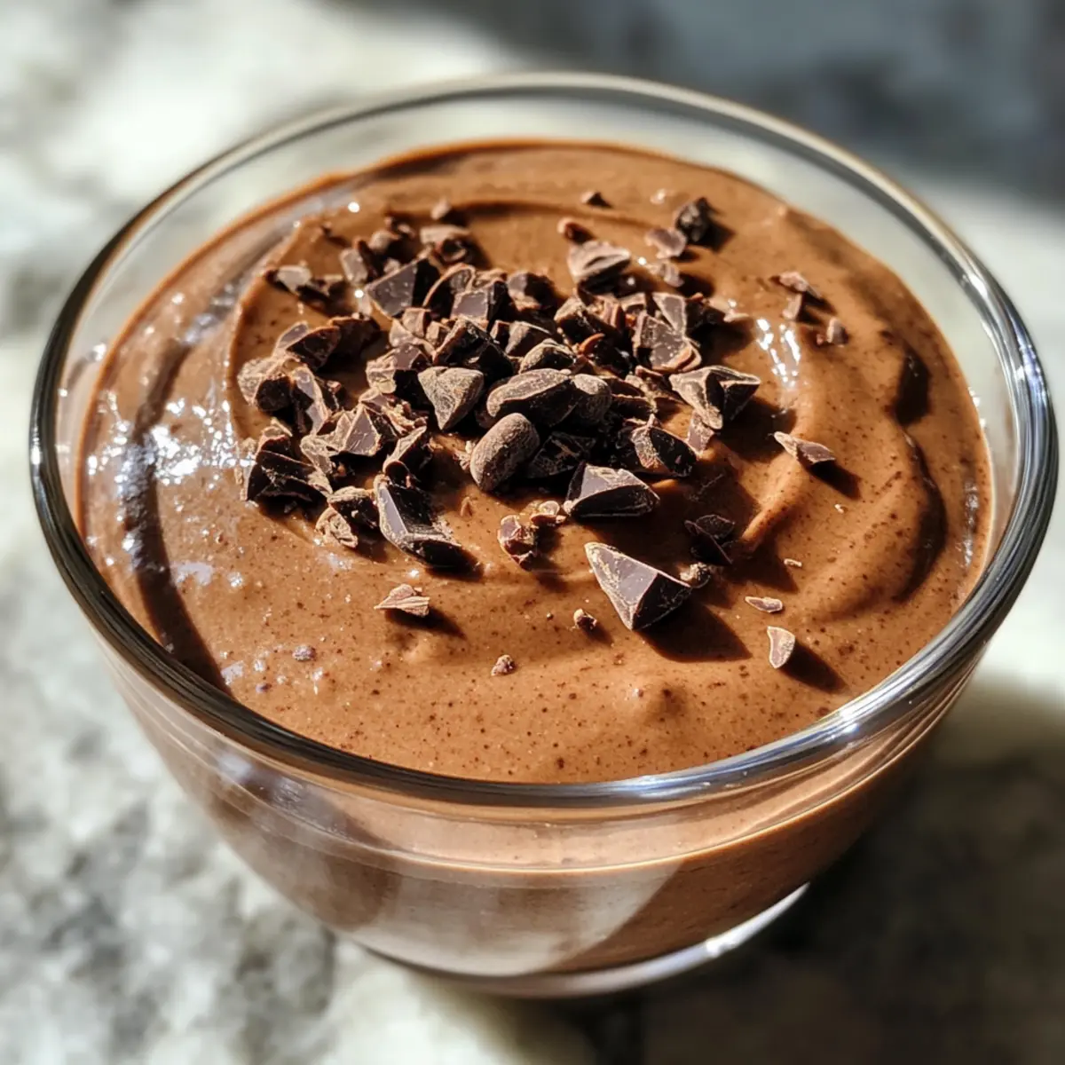 Vegan Chocolate Mousse with Aquafaba