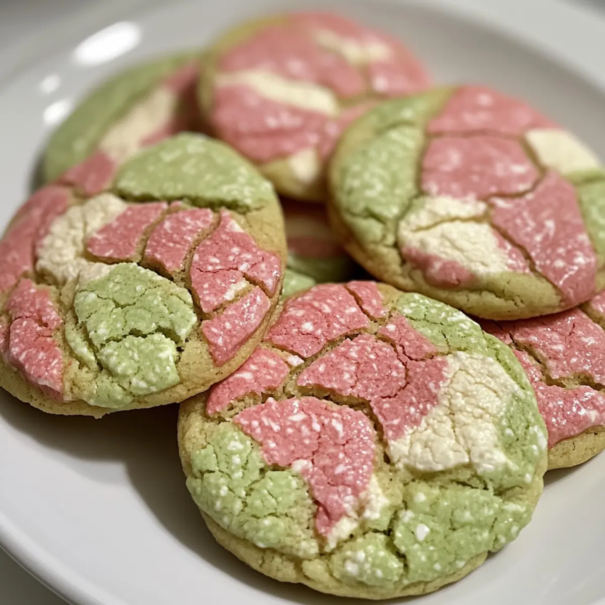 30-Minute Strawberry Matcha Neapolitan Cookies