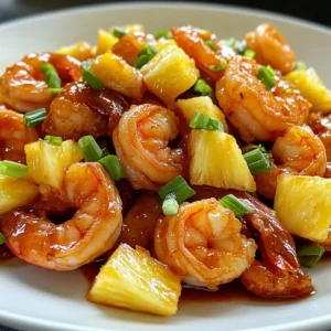 Sweet Chili Pineapple Shrimp