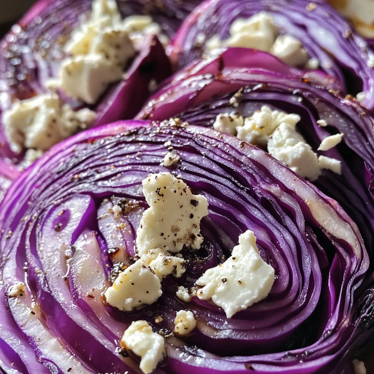 Roasted Red Cabbage Steaks