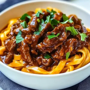 Slow Cooker Korean Beef Noodles Recipe