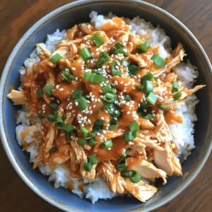 Korean Chicken Rice Bowls