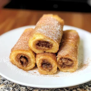 Cinnamon French Toast Roll Ups