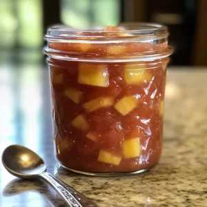 Delicious Rhubarb Pineapple Jam