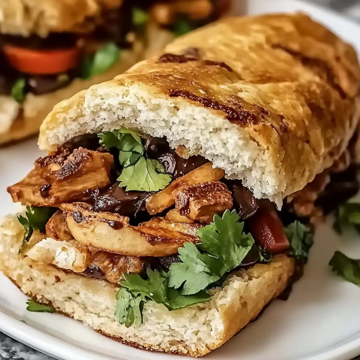 Flavor-Packed Chicken Torta Sandwich
