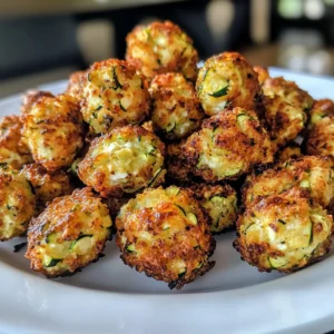 Crispy Greek Zucchini Tots