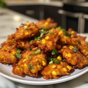 Crispy Corn Fritters
