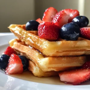 Chocolate Almond Oat Waffles