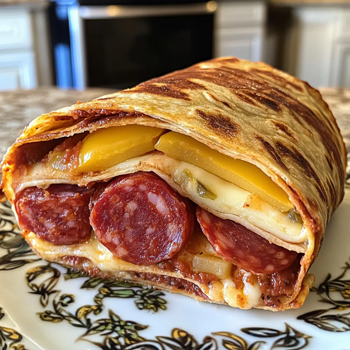 Low-Carb Italian Sub Wrap