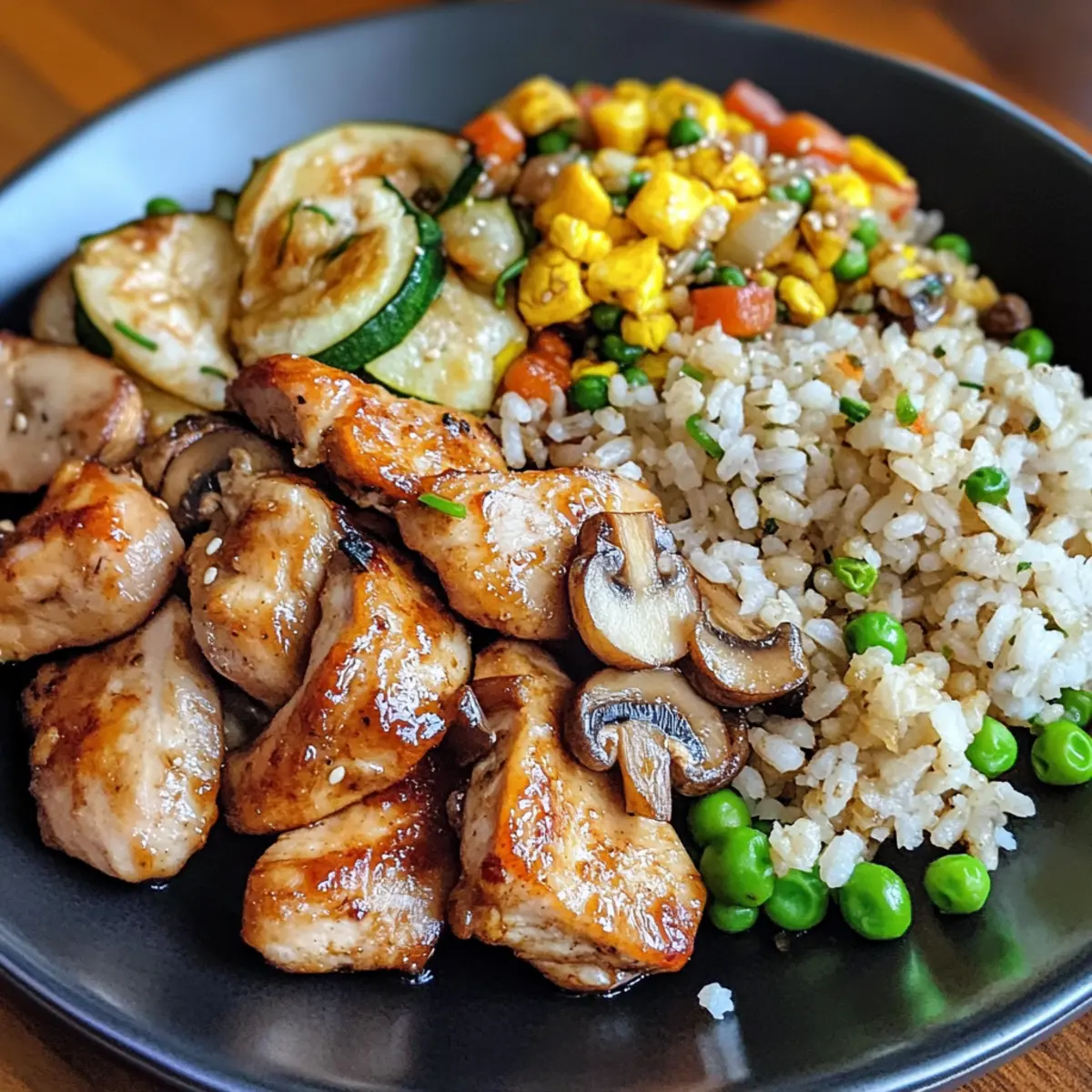 Hibachi Chicken with Fried Rice