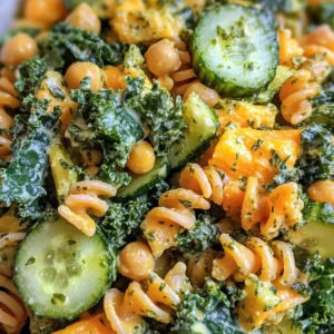 High Protein Dill Pickle Pasta Salad