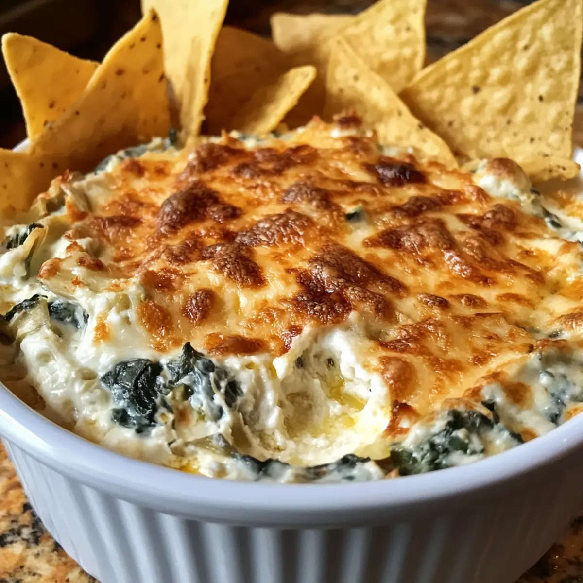 Spinach and Artichoke Goat Cheese Dip