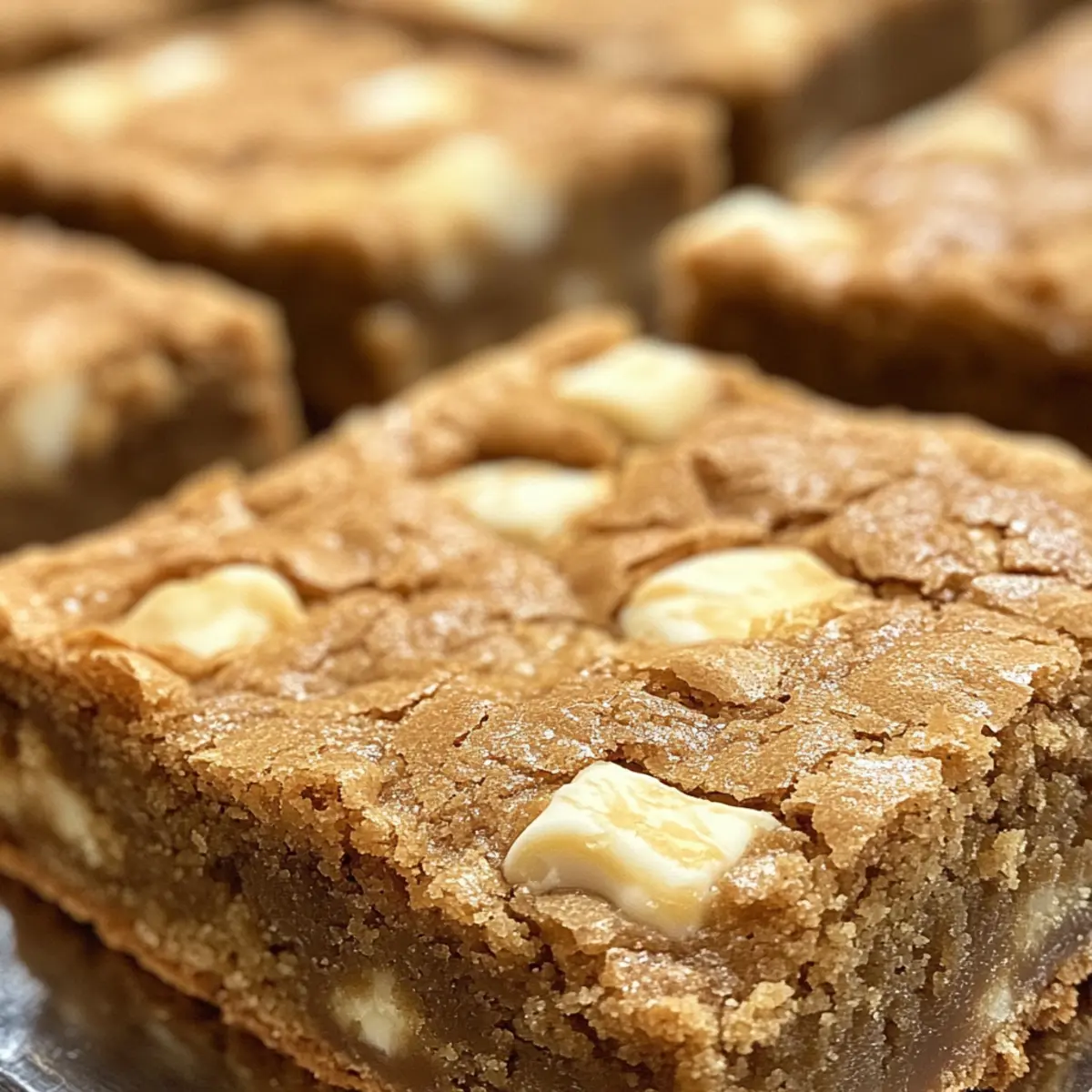 Biscoff Blondies
