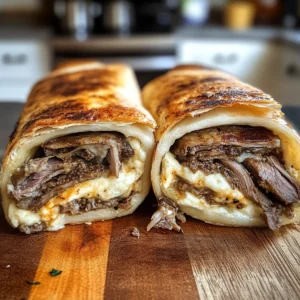 French Dip Tortilla Roll Ups