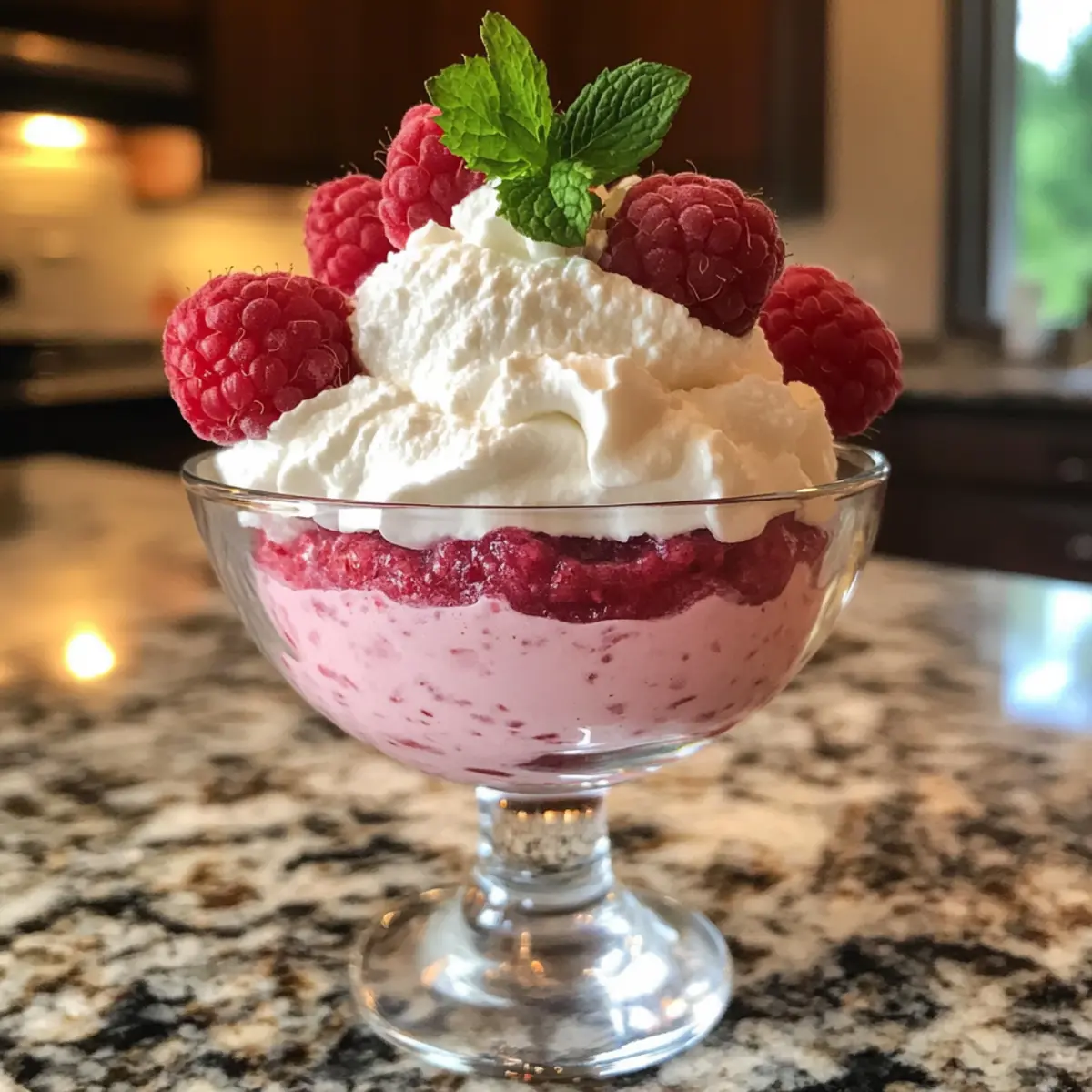 Fresh Raspberry Cloud Mousse
