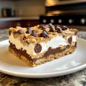 Fluffernutter Bars