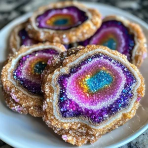 Dazzling Geode Cookies