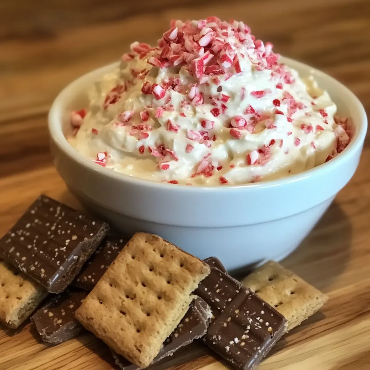 Peppermint Fluff Dip