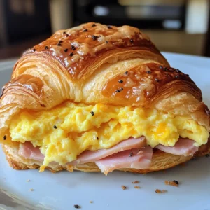 Croissant Breakfast Sandwiches