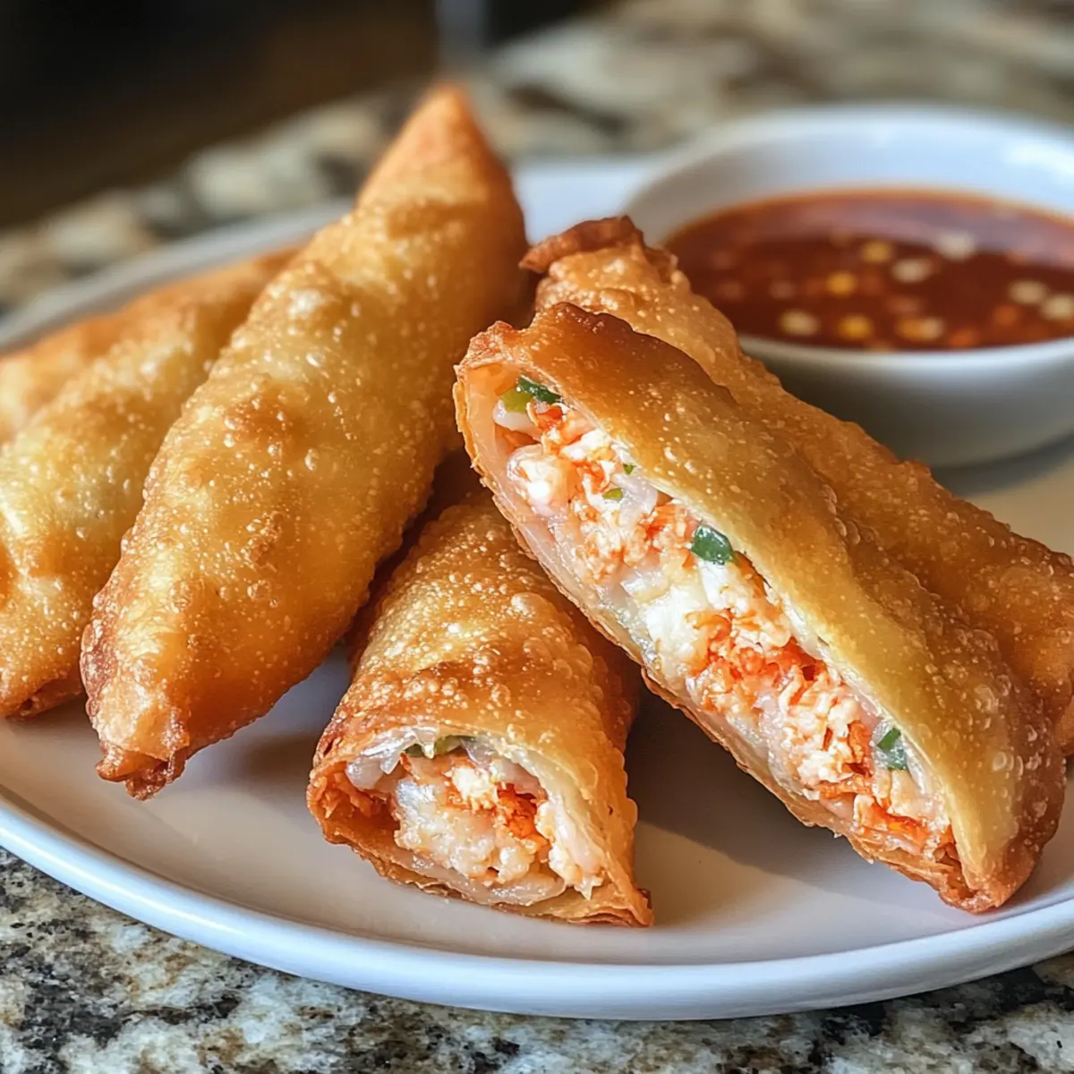 Cozy Crab Rangoon Egg Rolls