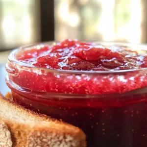 Sweet and Tangy Strawberry Jam