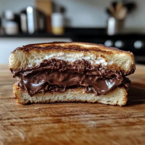 Chocolate Lava Toast