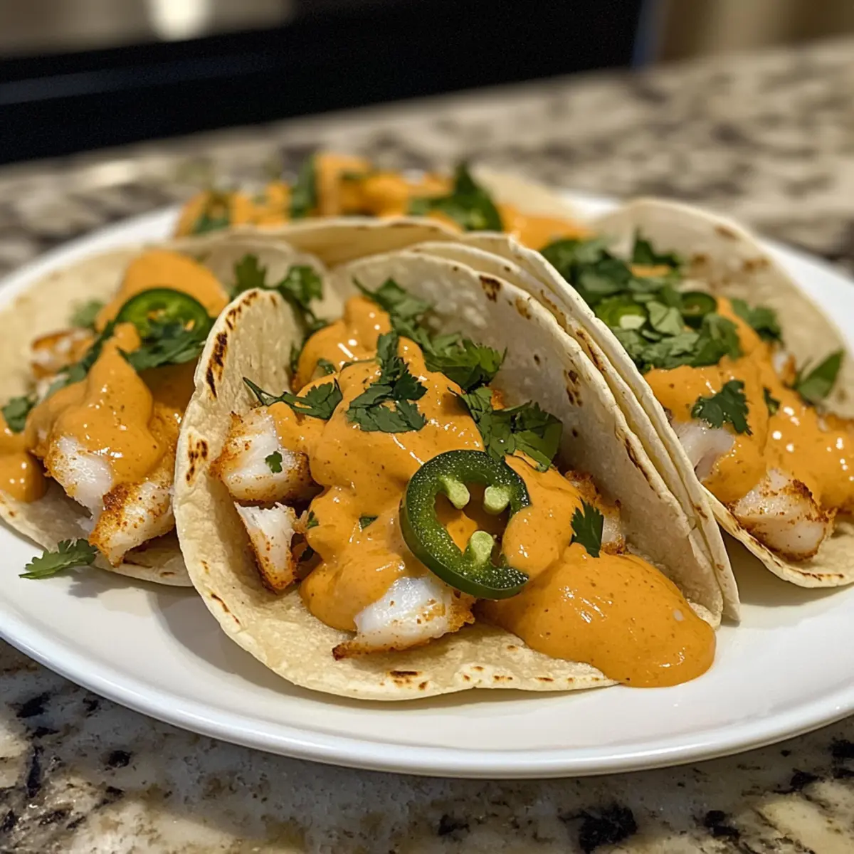 Creamy Spicy Fish Taco Sauce