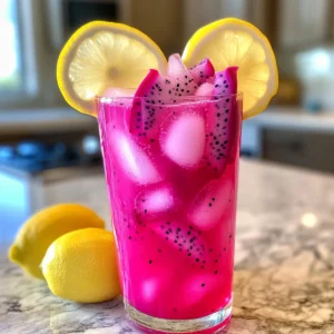 Dragon Fruit Lemonade