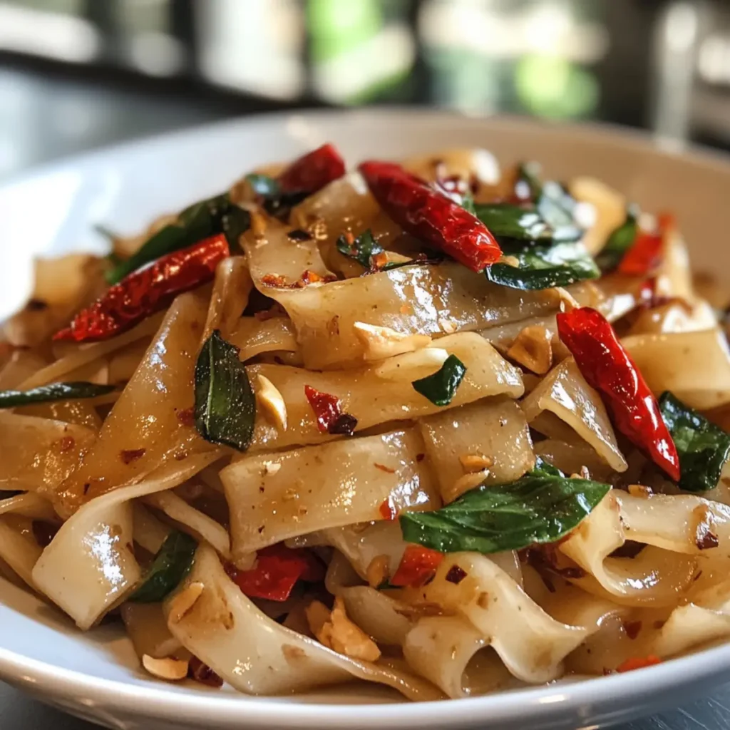 Thai Drunken Noodles