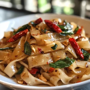 Thai Drunken Noodles