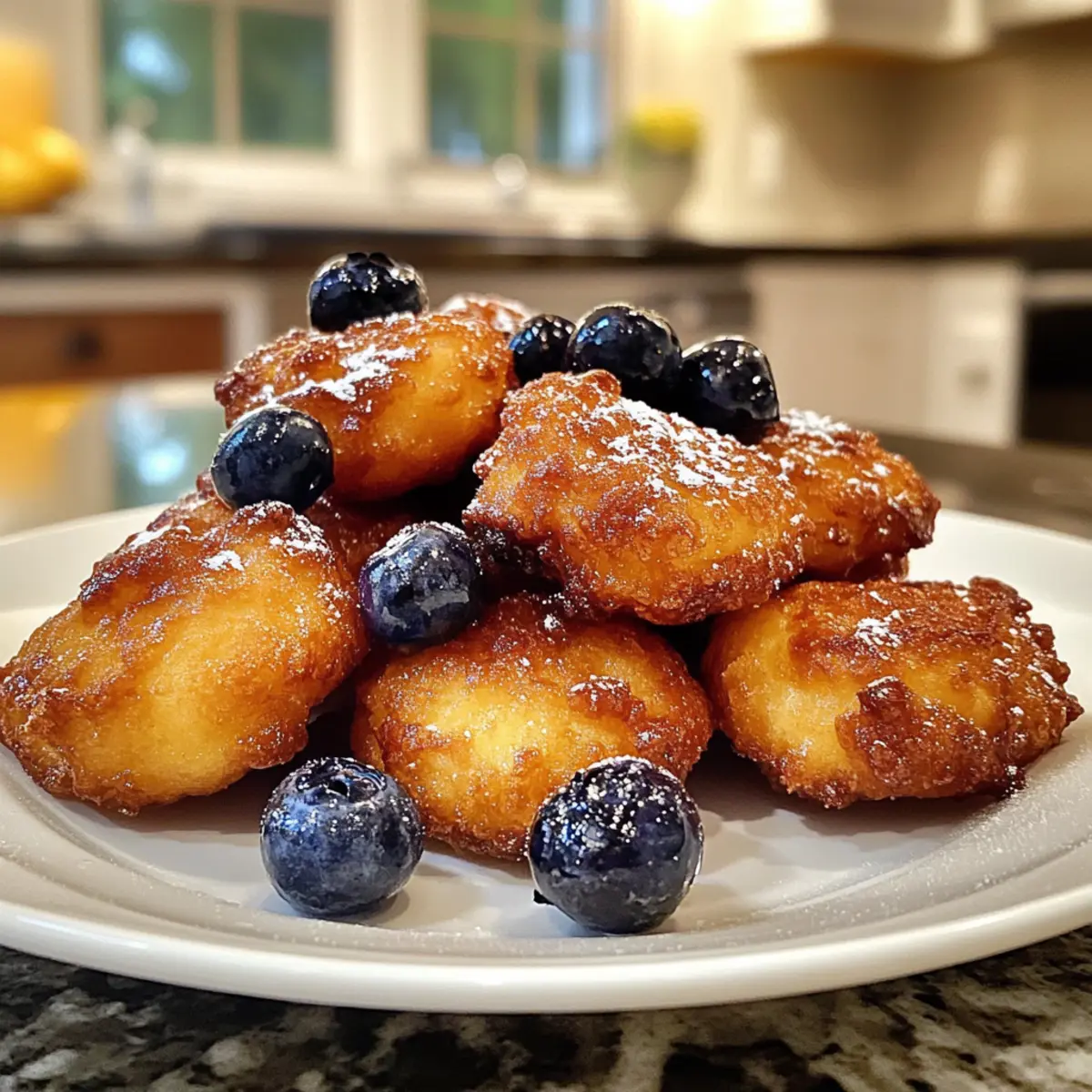 Blueberry Fritters