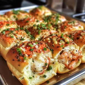Pull Apart Lobster Sliders with Garlic Chive Butter