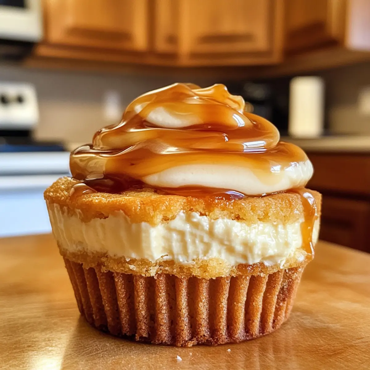 Cheesecake Caramel Cookies