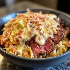 Keto Reuben In A Bowl