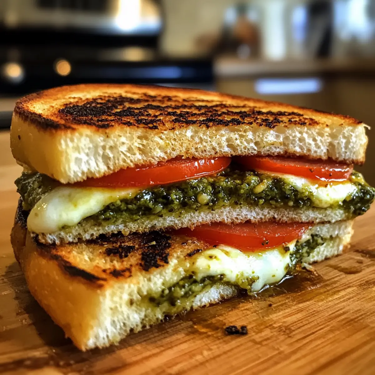 Grilled Mozzarella Sandwich