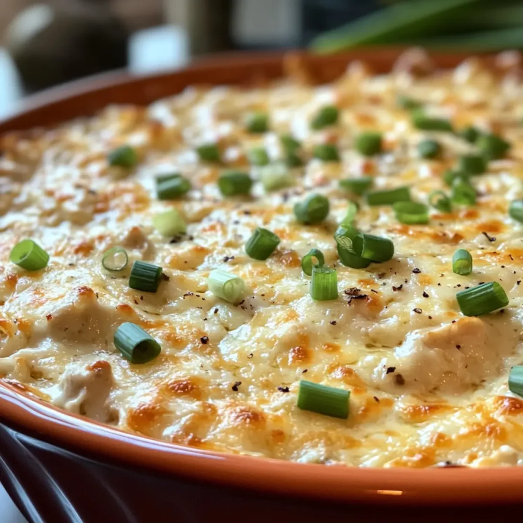 Creamy Chicken Caesar Dip