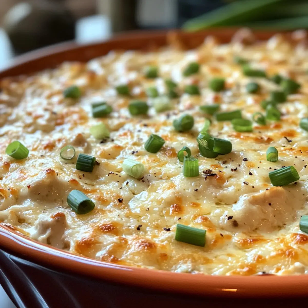Creamy Chicken Caesar Dip