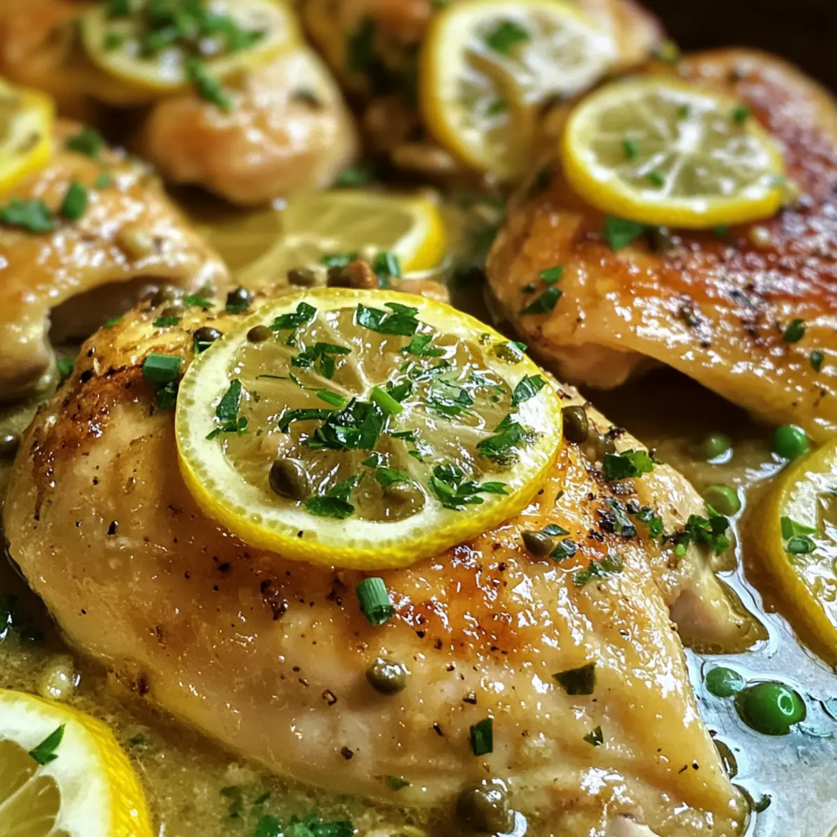 Roasted Chicken Piccata