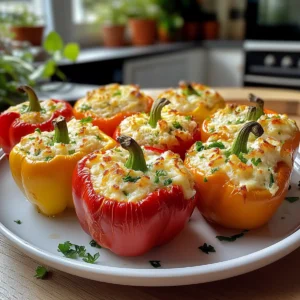 Balkan Stuffed Peppers