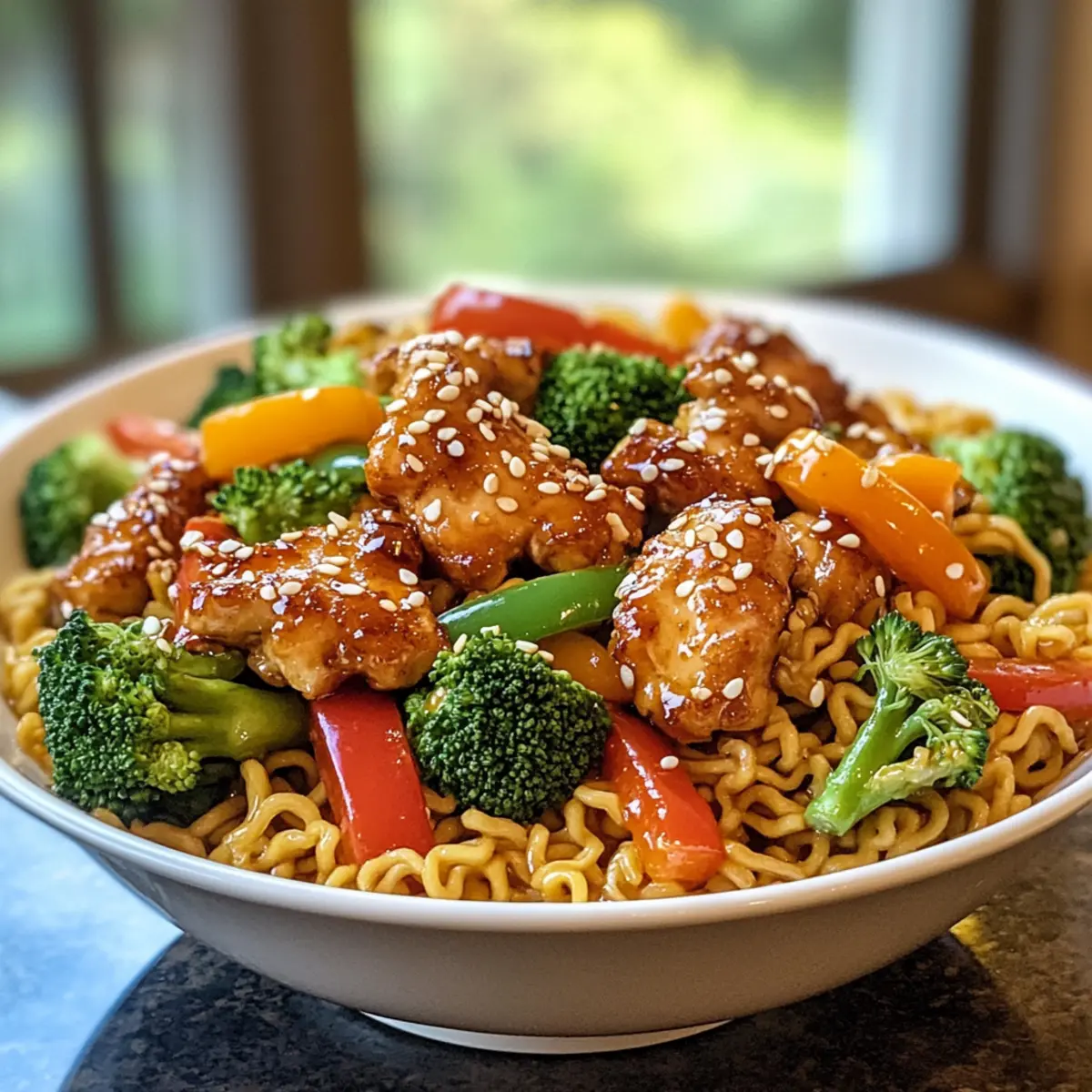 Chicken Ramen Stir Fry