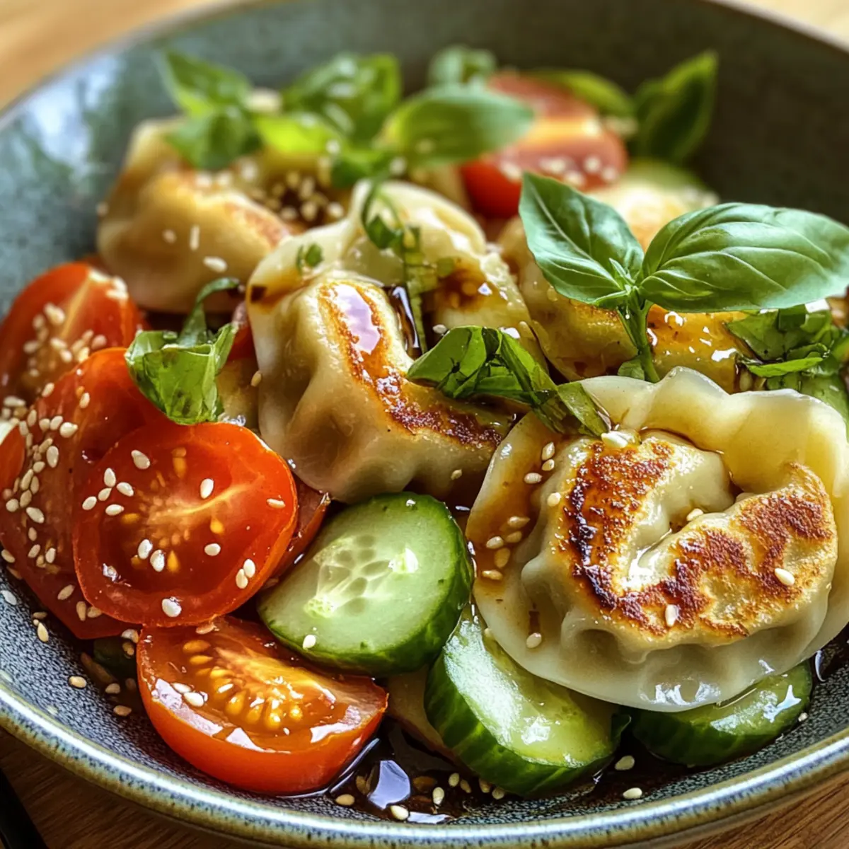 Potsticker Salad