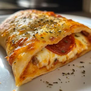 Homemade Baked Pizza Pockets