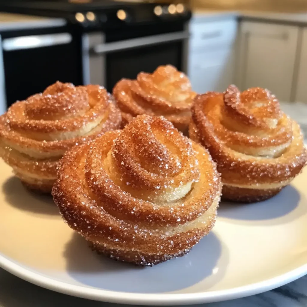 Cinnamon Sugar Cruffins