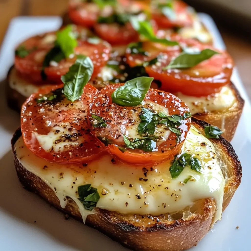 Tasty Caprese Toast